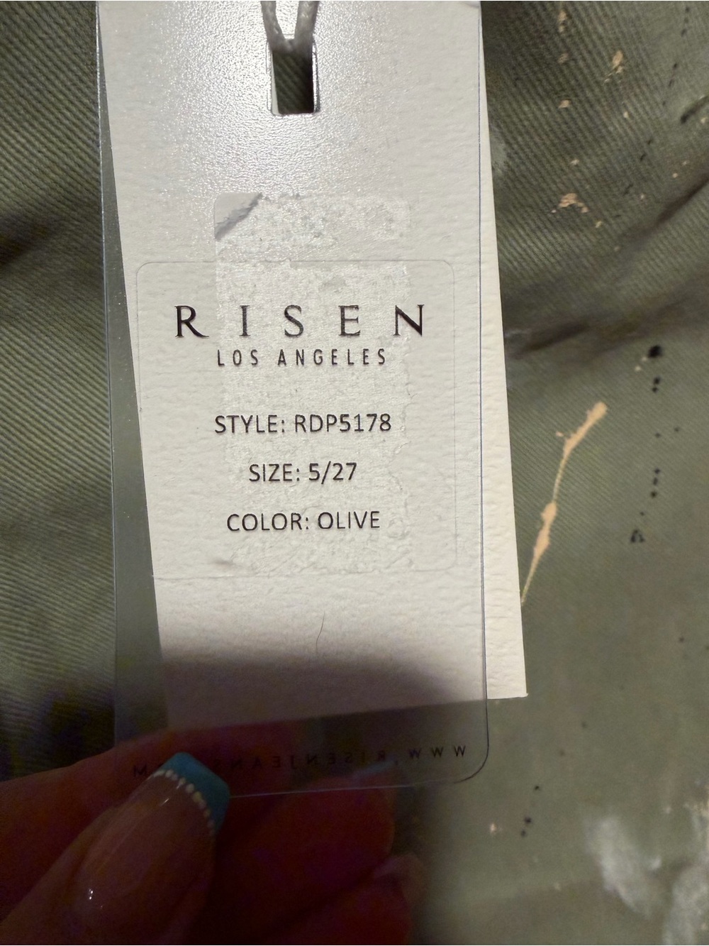 NWT Risen Jeans - Picture 3 of 5